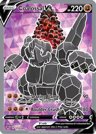 Coalossal V (Full Art) 173/185/185 - Ultra Rare - Holofoil