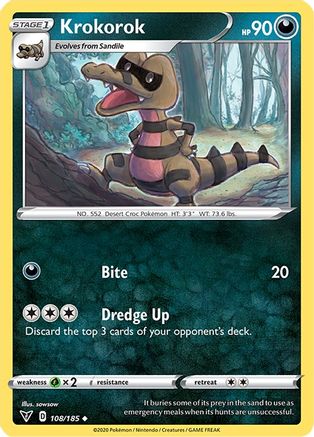 Krokorok 108/185/185 - Uncommon