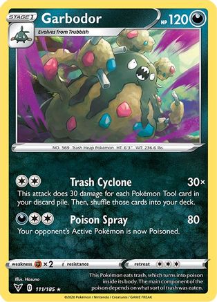 Garbodor 111/185/185 - Rare