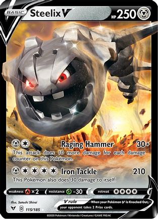 Steelix V 115/185/185 - Ultra Rare - Holofoil