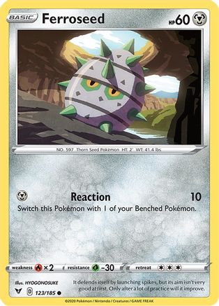 Ferroseed 123/185/185 - Common
