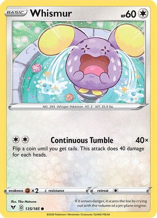 Whismur 135/185/185 - Common