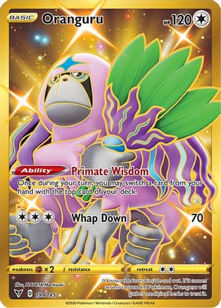 Oranguru (Secret) 199/185/185 - Secret Rare - Holofoil