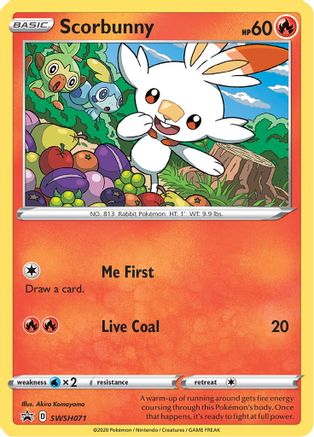 Scorbunny SWSH071/307 - Promo - Holofoil