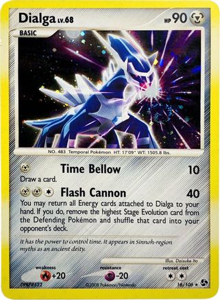 Dialga 016/106 - Holo Rare - Holofoil