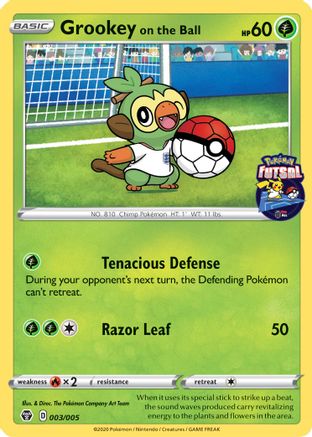 Grookey on the Ball 003/005/5 - Promo