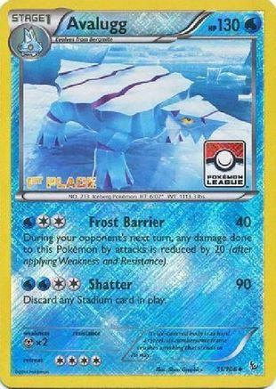 Avalugg 031/106 - Promo - Reverse Holofoil