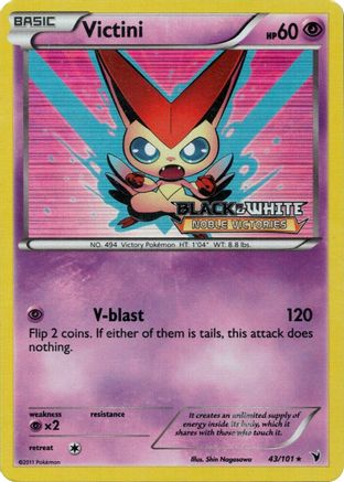 Victini 043/101 - Promo - Holofoil