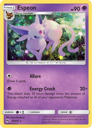 Espeon 089/214 - Promo - Holofoil