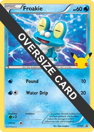 Froakie XY03 - Promo