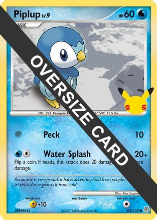 Piplup 093 - Promo