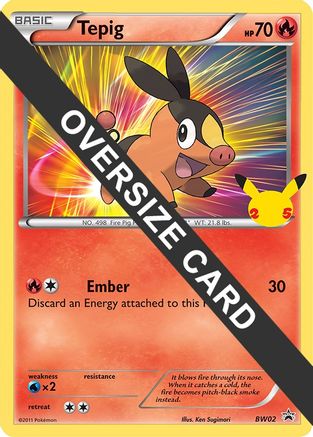 Tepig BW02 - Promo