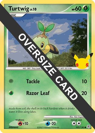 Turtwig 103/130 - Promo