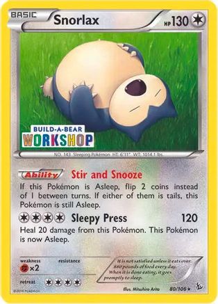 Snorlax 080/106 - Promo