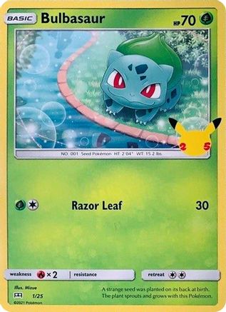 Bulbasaur 001/25/25 - Promo