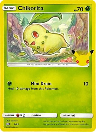 Chikorita 002/25/25 - Promo