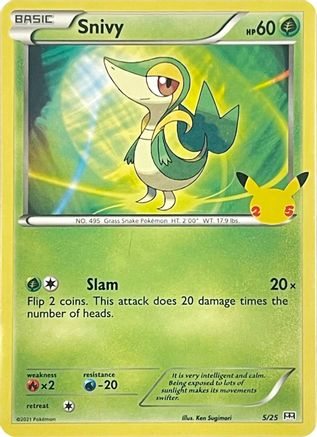 Snivy 005/25/25 - Promo