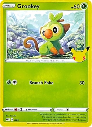 Grookey 008/25/25 - Promo