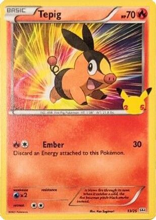 Tepig 013/25/25 - Promo