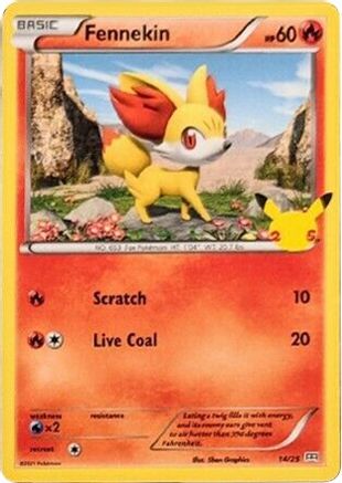 Fennekin 014/25/25 - Promo