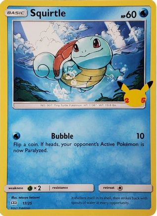 Squirtle 017/25/25 - Promo