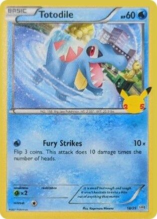 Totodile 018/25/25 - Promo