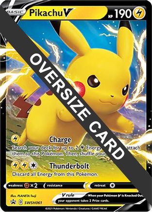 Pikachu V SWSH061 - Promo - Holofoil