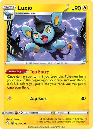 Luxio 032/072/72 - Uncommon