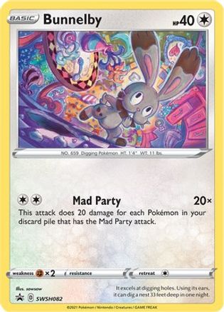 Bunnelby SWSH082/307 - Promo - Holofoil