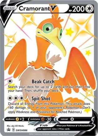 Cramorant V SWSH086/307 - Promo - Holofoil