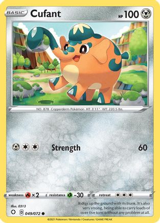 Cufant 049/072/72 - Common - Reverse Holofoil