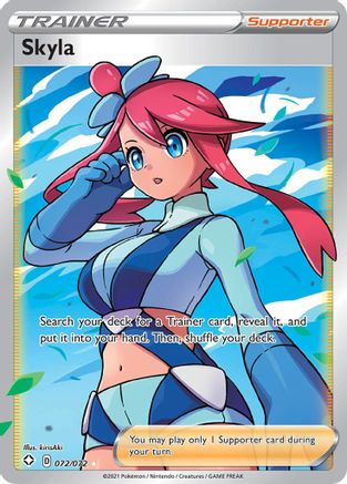 Skyla (Full Art) 072/072/72 - Ultra Rare - Holofoil