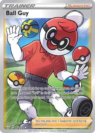Ball Guy (Full Art) 065/072/72 - Ultra Rare - Holofoil