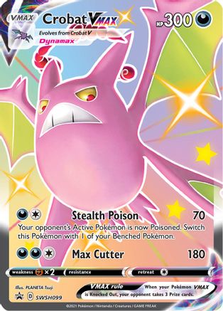 Crobat VMAX SWSH099/307 - Promo - Holofoil
