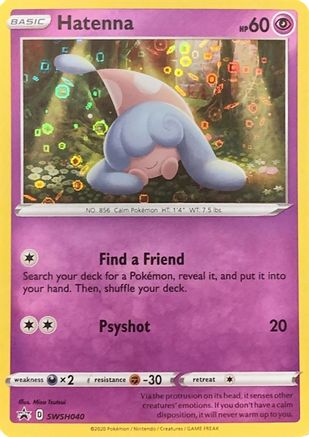 Hatenna SWSH040 - Promo - Holofoil