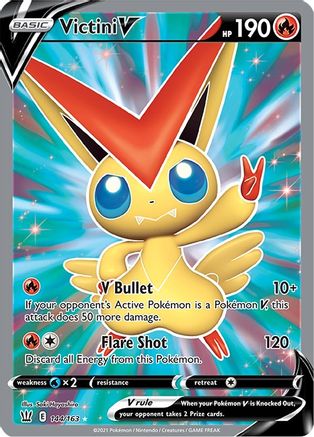 Victini V (Full Art) 144/163/163 - Ultra Rare - Holofoil