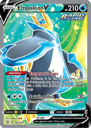 Empoleon V (Full Art) 145/163/163 - Ultra Rare - Holofoil