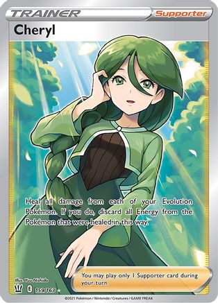 Cheryl (Full Art) 159/163/163 - Ultra Rare - Holofoil