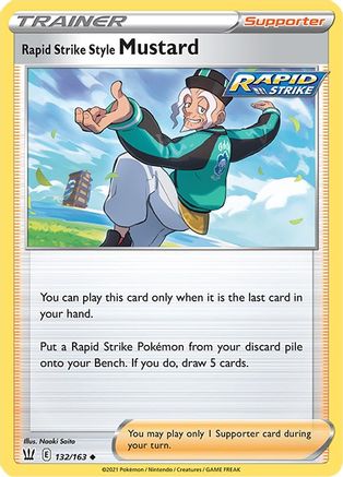 Rapid Strike Style Mustard 132/163/163 - Uncommon