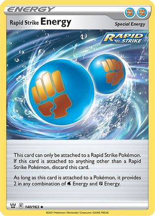Rapid Strike Energy 140/163/163 - Uncommon