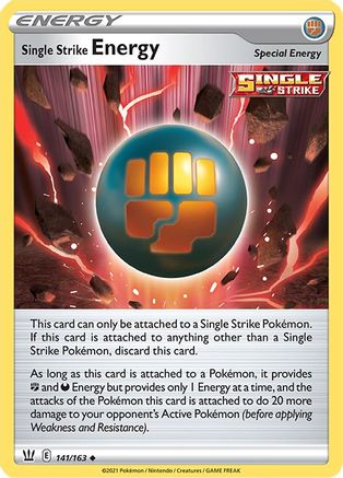 Single Strike Energy 141/163/163 - Uncommon
