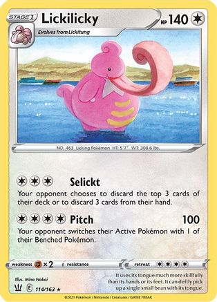 Lickilicky 114/163/163 - Rare