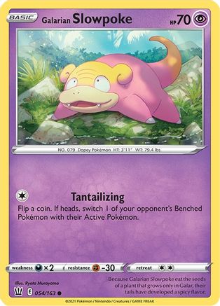 Galarian Slowpoke 054/163/163 - Common