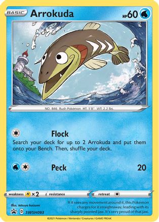 Arrokuda SWSH093/307 - Promo - Holofoil