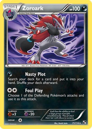 Zoroark 071/114 - Promo
