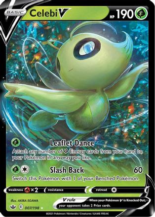 Celebi V 007/198/198 - Ultra Rare - Holofoil