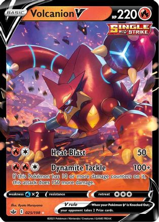 Volcanion V 025/198/198 - Ultra Rare - Holofoil