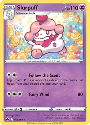 Slurpuff 068/198/198 - Rare