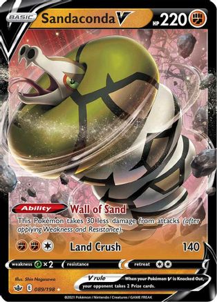 Sandaconda V 089/198/198 - Ultra Rare - Holofoil