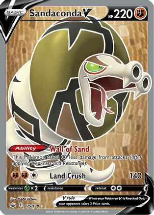 Sandaconda V (Full Art) 175/198/198 - Ultra Rare - Holofoil